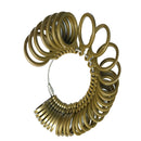32 Pieces/ Set Gold Plastic Finger Ring Sizing Measuring Tool Gauge Ring Sizer Circle Models