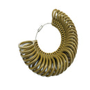 32 Pieces/ Set Gold Plastic Finger Ring Sizing Measuring Tool Gauge Ring Sizer Circle Models