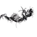 1 Yard Leather Fringe Trims Faux Leather Tassel Trims for DIY Projects and Sewing Craft