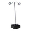10pcs 11.5cm Height Earrings Display Stand Jewelry Organizer Holder Black