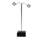 10pcs 11.5cm Height Earrings Display Stand Jewelry Organizer Holder Black