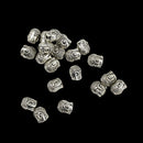 20 Pieces Vintage Tibetan Silver 3D Buddha Spiritual Spacer Beads Jewelry DIY Making Findings for Necklace Earrings Bracelet