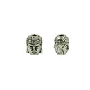 20 Pieces Vintage Tibetan Silver 3D Buddha Spiritual Spacer Beads Jewelry DIY Making Findings for Necklace Earrings Bracelet