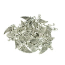 20 Pieces Tibetan Silver Lover Swan Valentines Day Charm Pendant Jewelry DIY