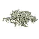 20 Pieces Tibetan Silver Lover Swan Valentines Day Charm Pendant Jewelry DIY