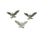 50 Pieces Tibetan Silver Hawk Eagle Bird Flying Charms Pendants Jewelry DIY