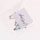 8 Pieces Labret Lip Bar Lip Ring Body Piercing 1.2mm Stainless Steel 16 Guage