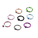 8Pcs 316L Stainless Steel Septum Nose Ring Piercing Lip Nose Hoop Ring Stud