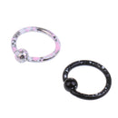 8Pcs 316L Stainless Steel Septum Nose Ring Piercing Lip Nose Hoop Ring Stud