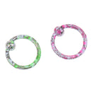 8Pcs 316L Stainless Steel Septum Nose Ring Piercing Lip Nose Hoop Ring Stud