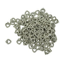 100 Pieces Tibetan Silver Hollow Heart Charms Pendant Beads Jewelry Making