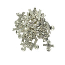 30 Pieces Tibetan Silver I love Basketball Heart Charms For Jewelry Making