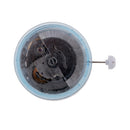 Vintage Silver Round Watch Automatic Movement For Miyota 8205 Automatic Movement