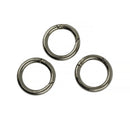 3 Pieces Round Snap Hooks Clip Handbag Purse Shoulder Strap Spring Loaded Clasp Keyring Buckle