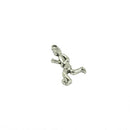100 Pieces Vintage Tibetan Silver Football Charm Beads Soccer Athlete Figure Jewelry Findings