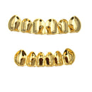18K Gold Plated Hip Hop Removeable Mouth Set (Top & Bottom) Hip Hop Rapper Dentures