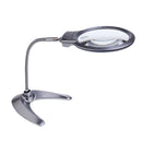 2X5X Magnifying Glass Reading Jewelry Repair Flexible Table Lamp Magnifier