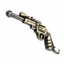 Retro Gun Pendant Charm Bronze Necklace Chain Steampunk Punk Jewelry