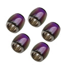 5 Pieces/ Pack Stainless Steel Color Change Loose Beads Emotions Sensitive Barrel Spacer Charms 7x7mm Making Crafts