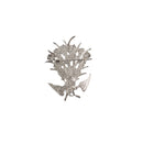 Fashion Peacock Brooch Pin Blue Crystal Zircon Corsage Breastpin Wedding