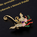 Butterfly Crystal Brooch Pin Corsage Women Mother's Gifts Party Jewelry