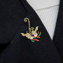 Butterfly Crystal Brooch Pin Corsage Women Mother's Gifts Party Jewelry