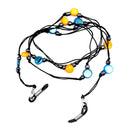 6 Pieces Fashion Eyeglass Chain Sunglasses Eyeglasses Ropes Glass Beads Holder Retainer 70cm