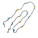 6 Pieces Fashion Eyeglass Chain Sunglasses Eyeglasses Ropes Glass Beads Holder Retainer 70cm