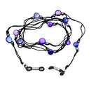 6 Pieces Fashion Eyeglass Chain Sunglasses Eyeglasses Ropes Glass Beads Holder Retainer 70cm