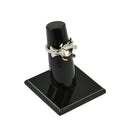6 Pieces/Lot Adjustable Empty Pearl Ring 3D Lotus Flower Peg Mount Base 23x 20 x 14mm DIY Jewelry Ring Accessories