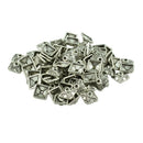 100 Pieces 10mm Tibetan Silver Alloy Square Spacers Beads Caps Charms Jewelry DIY Findings