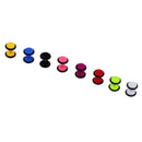 Lots of 16pcs18G Acrylic Barbell Stud Earring Plug Illusion Tunnel Screw Back Piercing Earrings