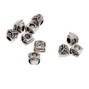 10 Pieces DIY Owl Big Hole Charm Beads Fit Bracelet Necklace Jewelry Making