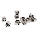 10 Pieces DIY Owl Big Hole Charm Beads Fit Bracelet Necklace Jewelry Making