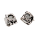 10 Pieces DIY Owl Big Hole Charm Beads Fit Bracelet Necklace Jewelry Making