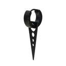 3 Pieces Men Women Stainless Steel Huggie Triangle Dangle Earrings Ear Studs