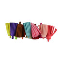 Lot 40mm 12pcs Suede Leather Tassel Keychain Bag Pendant Charms Crafts Jewelry DIY