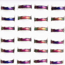 50pcs 6mm Width Mood Ring Emotion Feeling Color Change Ring Jewelry Size 6-10