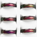 50pcs 6mm Width Mood Ring Emotion Feeling Color Change Ring Jewelry Size 6-10