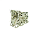 30 Pieces/Pack Tibetan Silver Triangle Design Celtic Ethnic Knot DIY Necklace Bracelet Jewelry Findings Making