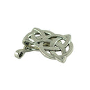 10 Pieces Tibetan Silver Triangle Celtic Knot Jewelry Making Charms Pendant