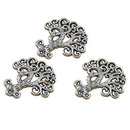 20 Pieces Tibetan Silver Hollow Tree Charm Pendant Jewelry DIY Making Craft