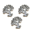 20 Pieces Tibetan Silver Hollow Tree Charm Pendant Jewelry DIY Making Craft