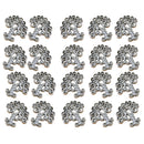 20 Pieces Tibetan Silver Hollow Tree Charm Pendant Jewelry DIY Making Craft