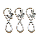 20 Pieces/Lot Vintage Tibetan Silver Earring Necklace DIY Jewelry Connector Crafts