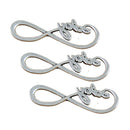 20 Pieces/Lot Vintage Tibetan Silver Earring Necklace DIY Jewelry Connector Crafts