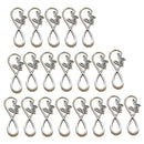 20 Pieces/Lot Vintage Tibetan Silver Earring Necklace DIY Jewelry Connector Crafts