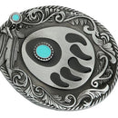 Retro Native American Turquoise Vintage Belt Buckle Cowboy Western Fashion Belt Buckle fit 3.6-3.9cm Belt