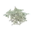 30 Pieces Tibetan Silver Celtic Knot Charm Pendants Connector 4 Holes for DIY Jewelry Makings