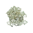 50 Pieces Tibetan Silver Flat filigree Hollow Diamond DIY Charm Pendant 20mm